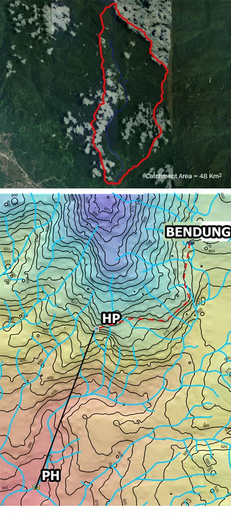 Omega MHPP Catchment Area .
